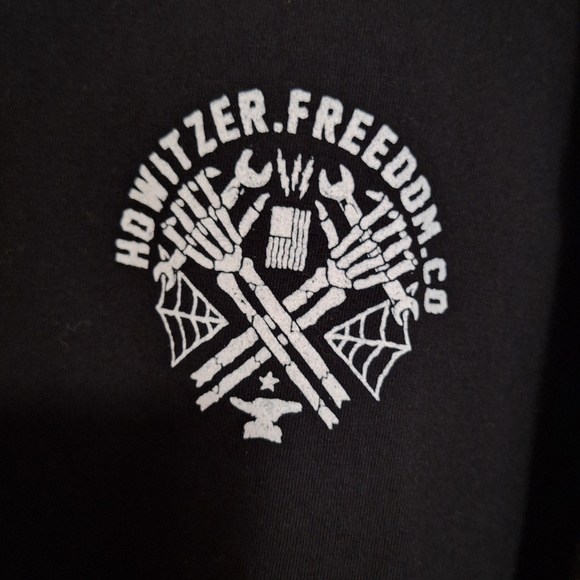 Howitzer Freedom 2xl Black Short Sleeve Tee - Picture 3 of 5